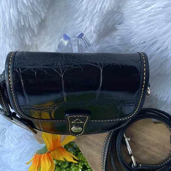 Dooney & Bourke Croco Mini Flap Crossbody - Picture 5 of 14